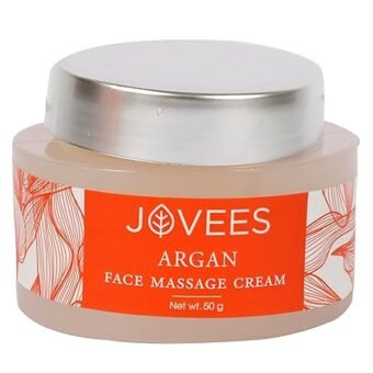 Jovees Herbal Argan Oil Face Massage Cream With Papaya Enzyme For Normal To Dry Skin 50G