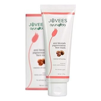 Jovees Herbal Anti Blemish Pigmentation Face Mask | With the essence of Nutmeg | For All Skin Types | 120gm