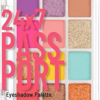 Swiss beauty 24×7 passport Eyeshadow Palette 10.5g