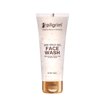 Pilgrim 24k gold gel face wash