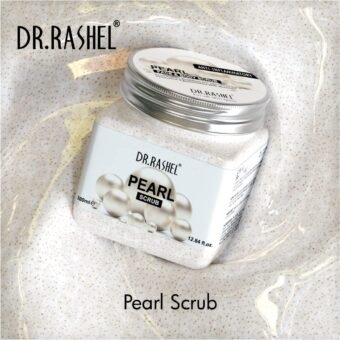 DR.RASHEL Pearl Scrub For Face & Body (380 Ml) | All Skin |Cleanser Scrub For Deep Exfoliation | Dead Skin Remover Scrub | Tan Removal | Blackhead Remover Scrub