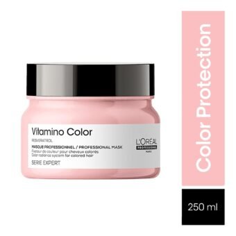 L’Oréal Professionnel Vitamino Color Hair Mask with Resveratrol for Color-treated Hair, Serie Expert, 250gm