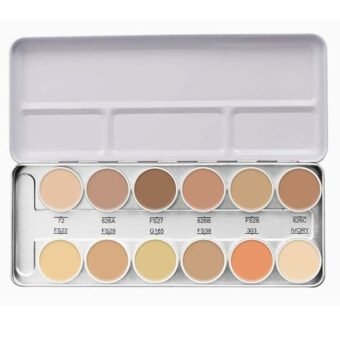 Kryolan Derma color concealer Palette 40g bridal