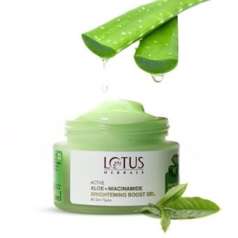 Lotus Herbals | Aloe + Niacinamide | Brightening Boost Gel |