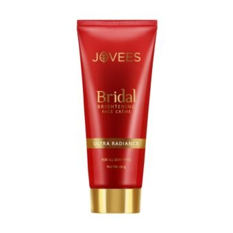 Jovees Herbal Bridal Face Cream | For Natural Glow and Brightness | Ultra Radiance, Hydrated and Flawless skin |Daily Use | For All Skin Types | Paraben and Alcohol Free | 60 GM