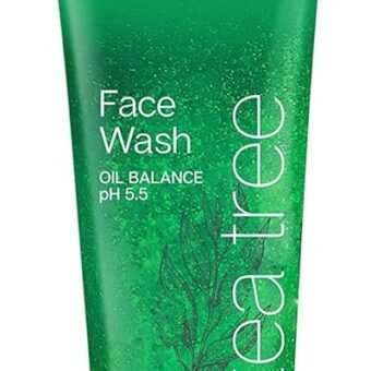 Jovees Herbal Tea Tree Oil Control Face Wash For Oily and Sensitive Skin | Paraben and Alcohol Free | 120 ML