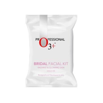 O3+ Bridal Facial Kit for Radiant & Glowing Skin – Suitable for All Skin Types (60g+69ml, Single Use)